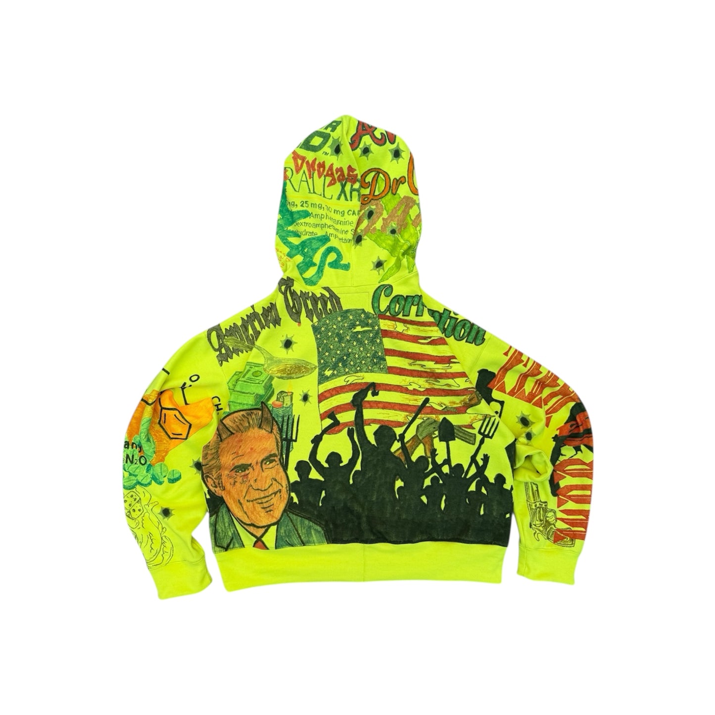 ARMAS Y DROGAS ZIP UP